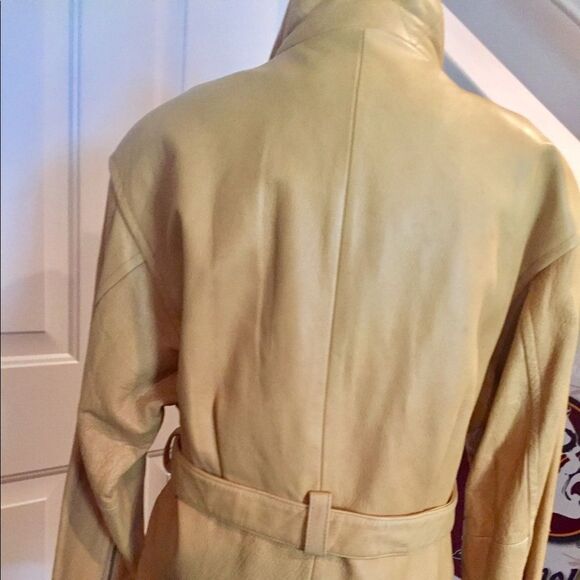 Beautiful leather jacket by Braffair size 8 - Picture 4 of 7